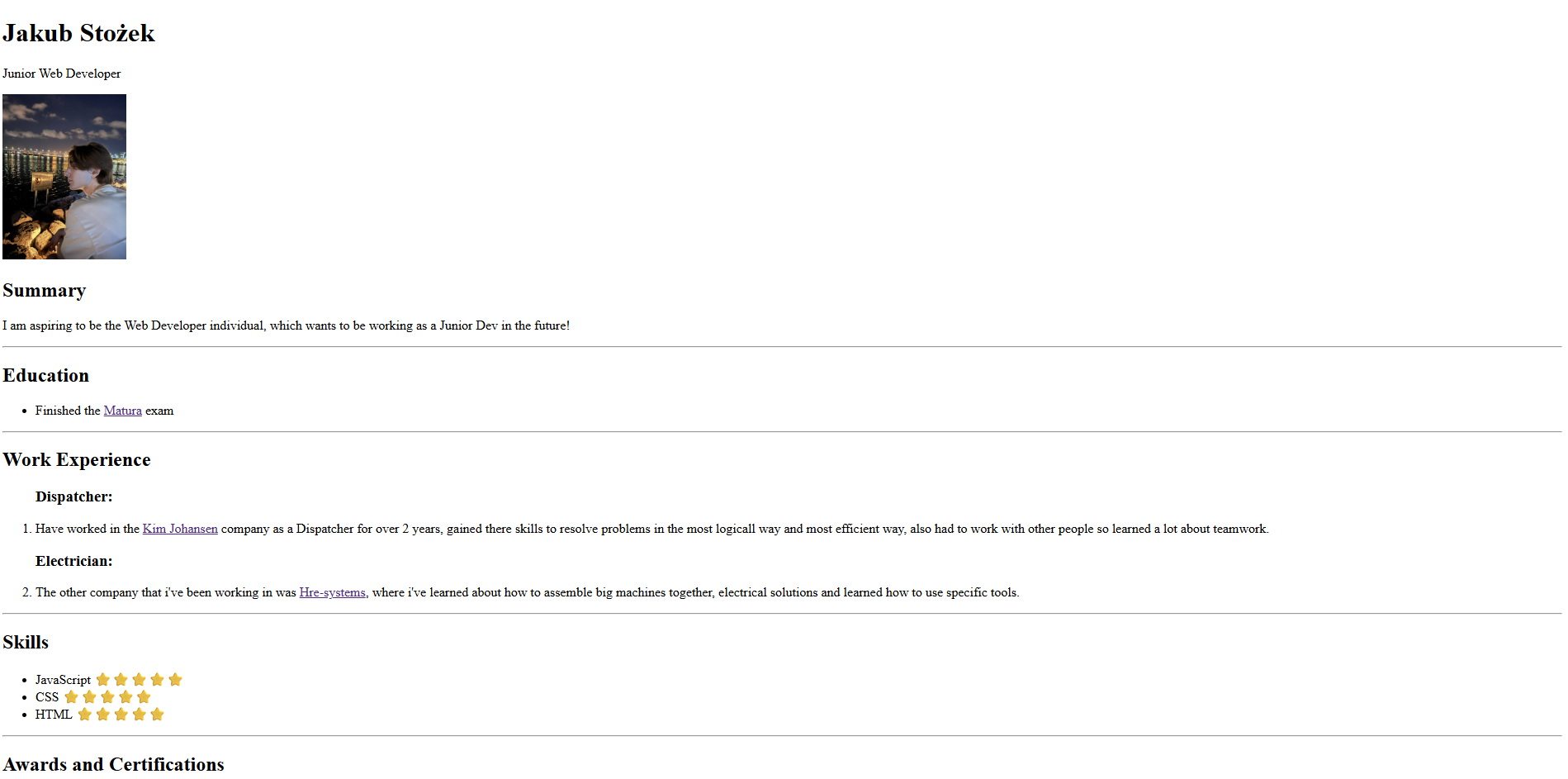 Capstone Project 1 screenshot