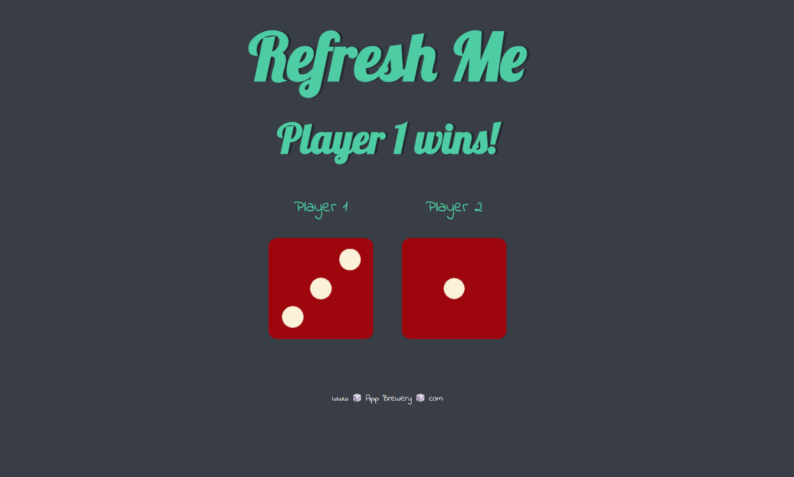 dice-game screenshot